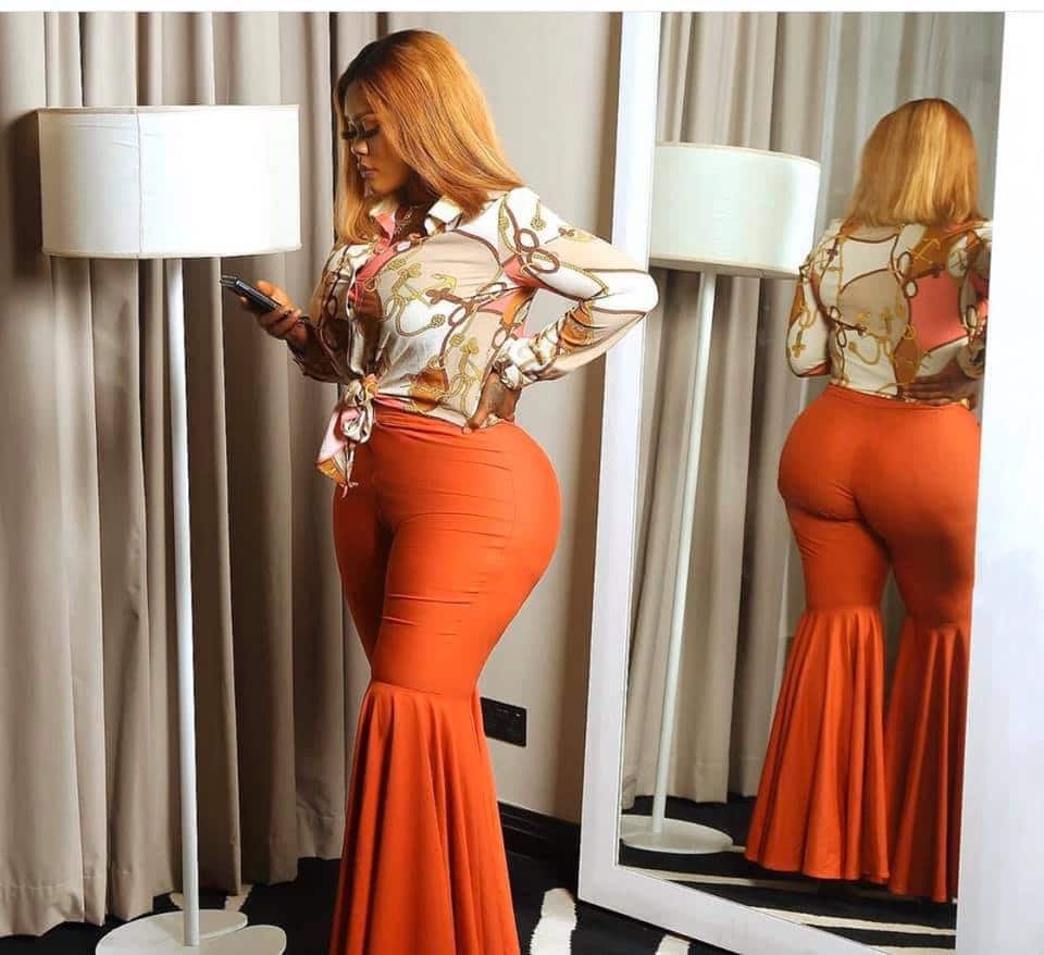 curvy celebrities in Nollywood - Daniella Okeke