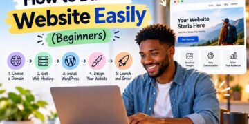 How to Build a website easily. (Beginners)