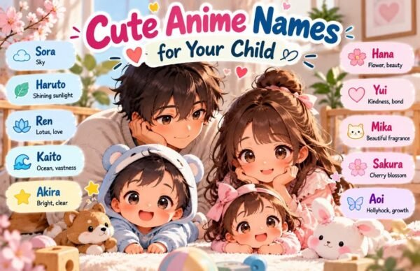 Anime Names To Give Your Child 