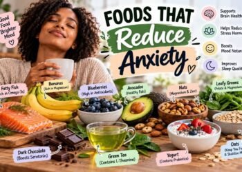 Foods that reduce stress and anxiety 