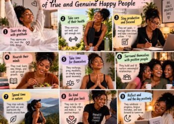 Typical Daily Habits of True & Genuine Happy People