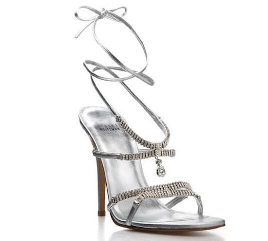 Stuart Weitzman Platinum Guild Stilettos