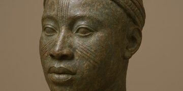 Orangun Ijaye Bronze Head