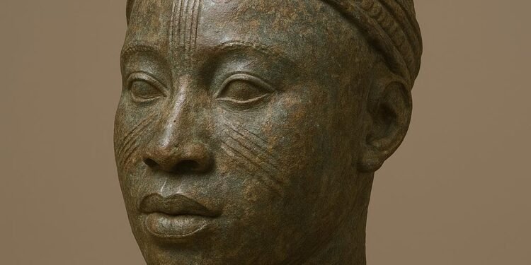 Orangun Ijaye Bronze Head