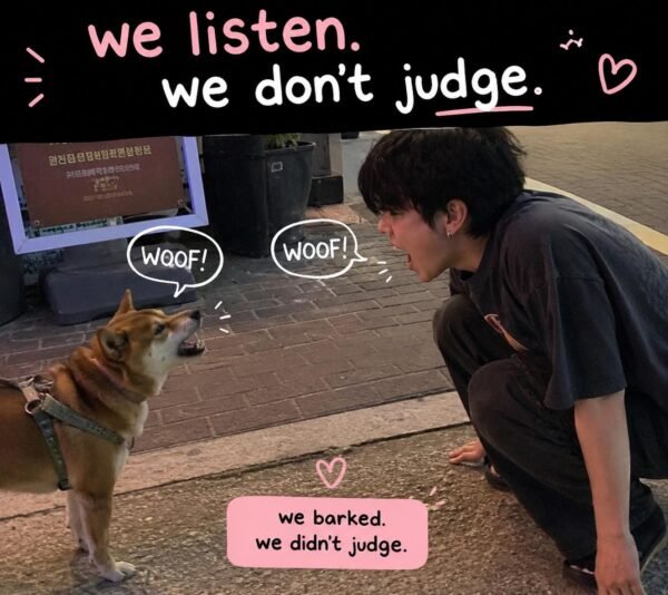 We Listen and Don't Judge 