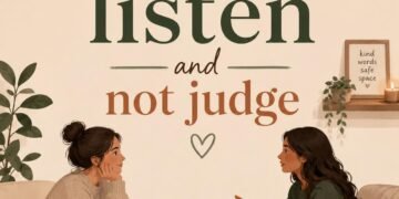 We Listen and Don't Judge